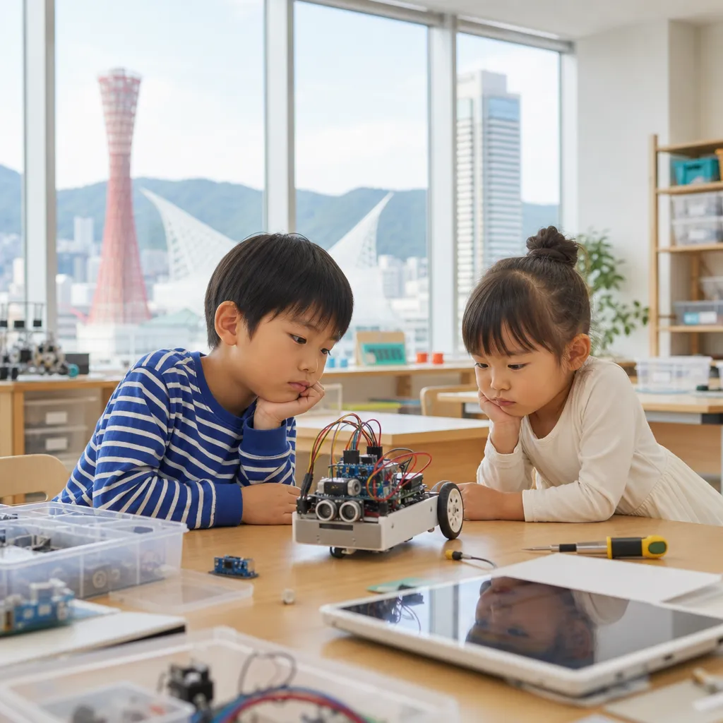 神戸市のプログラミング教室で幼児と小学生が残すロボットの失敗ログ